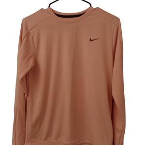Nike Long Sleeve Crewneck Pullover - Peach